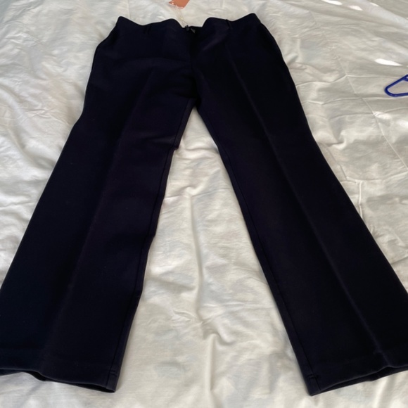 Quince Ultra Stretch Ponte Pants, Navy Blue - XL Tall - NWT - Picture 3 of 5